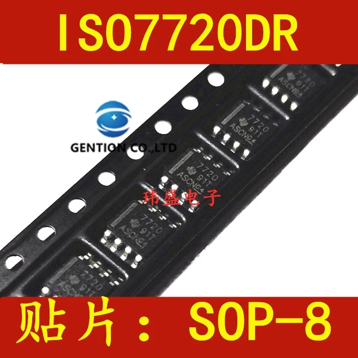 

10 шт., высокоточный цифровой изолятор ISO7720DR, 7720 SOP8 футов