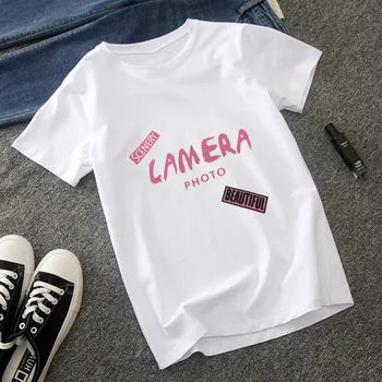 

Summer Fashion Women Casual Short Sleeve Letter Printed O-Neck Comfortable 2020 Women's Shirt Formal