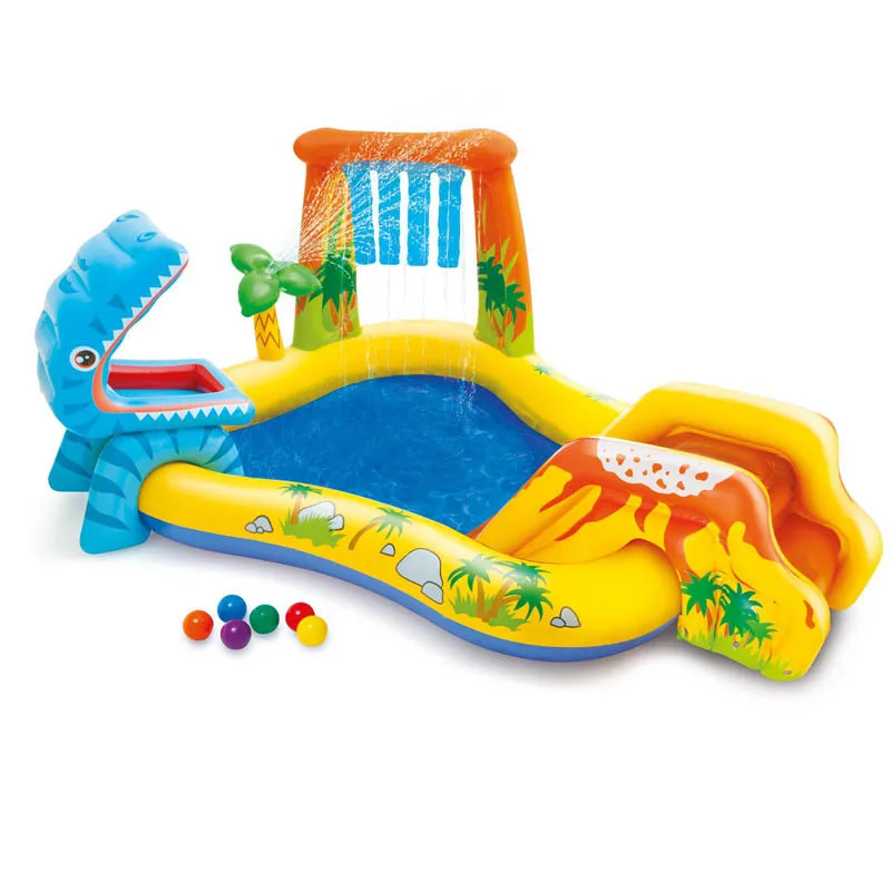 Inflatable Pool Water Slide Backyard Spray Water Swimming Pool Kids Play Center Home Sport Toys Children's Swim Float