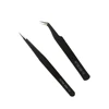 2 pcs/set Stainless Steel Tweezers Anti-static Eyelash Extension Supplies Tweezers Corrosion Resistant Maintenance Repair Tools 4