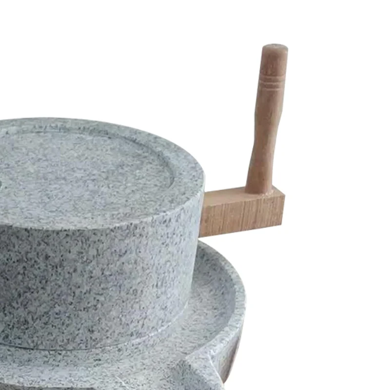 20-30CM Thickened Household Stone Mill With Wooden Frame Traditional Rice Noodle Machine Soy Milk Tofu Machine 3