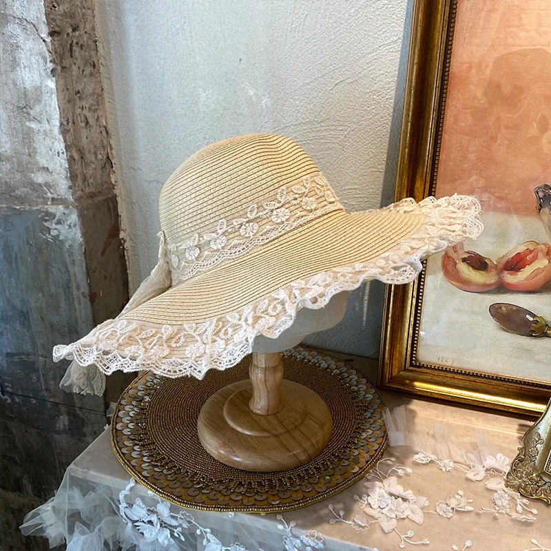 Big Wide Brim Vintage Sun Hats 
