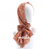 70*180cm Women Printed Soft Floral Muslim Chiffon Hijab Head Scarf Wraps New Designs 2