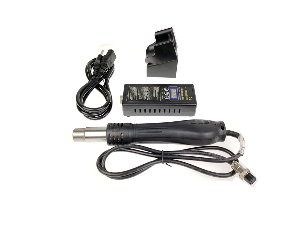 

SAIKE 8858 hand-held hot air gun digital display adjustable portable hot air gun hot welding gun SAIKE 8858