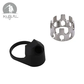 

6 Position Stock Pipe AR Enhanced Castle Nut Extended End Plate for Airsoft AEG M4 Series Hunting Accessories