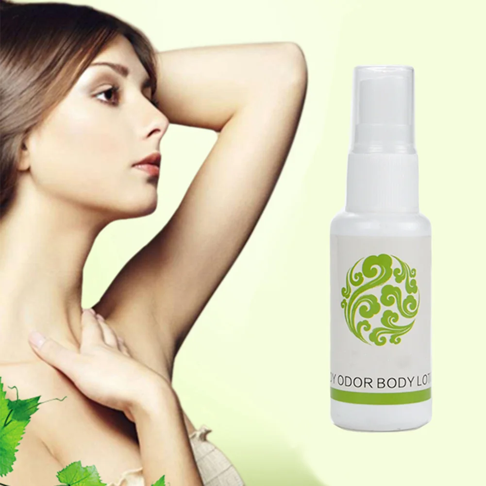 Body odor, body lotion, herbal antimicroblal