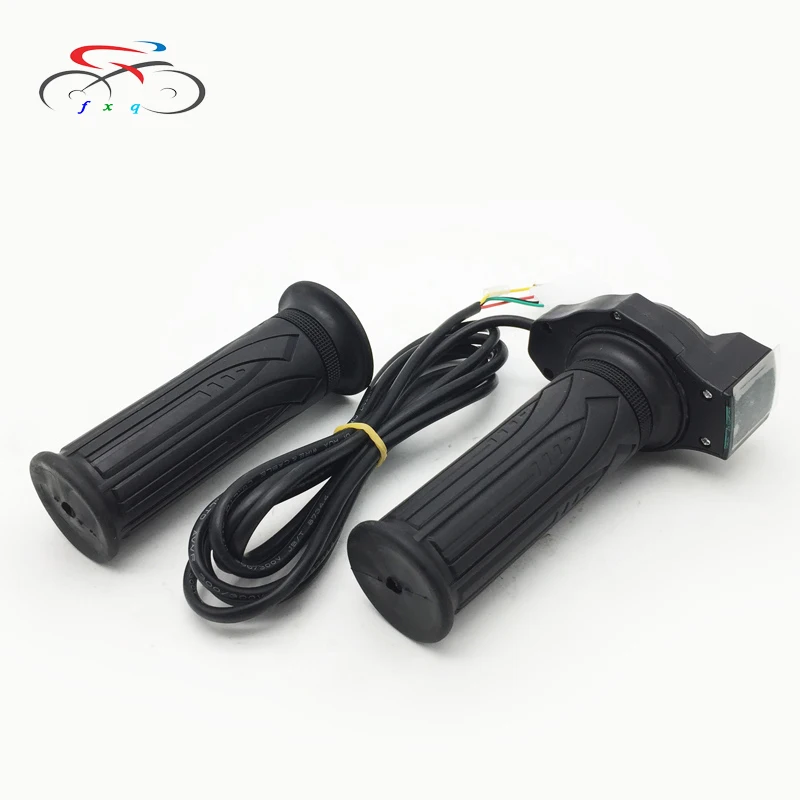 12 V-99 V Водонепроницаемый электрический скутер цифровой дроссельная заслонка газа Ручка с Батарея индикатор, фара для электровелосипеда в горный велосипед ATV акселератора
