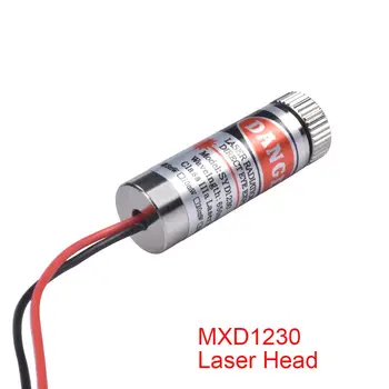 

1/2 PCS Red Line Laser Module MXD1230 Point Spot Size 12mm 5mw Adjustable Laser Emission Head Fit For Ciclop Scanner 3D Printer