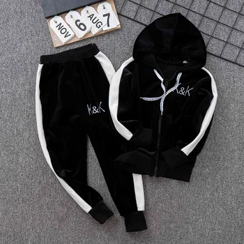 

Boys clothing sets spring autumn children fashion cotton hoodies+pants 2pcs tracksuits for baby boys kids unisex casual jogging