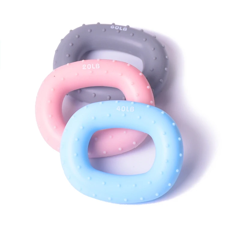 ELOS-3Pcs, ручной захват, тренажер для пальцев, предплечье, кистевой эспандер, динамометр, тренажер, набор колец
