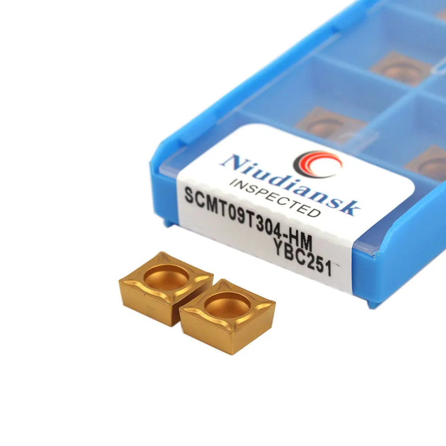 

SCMT09T304 SCMT09T308-HM SCMT120404 HM YBC251 YBC252 внешние зеркальные вставки токарный станок с ЧПУ режущее лезвие