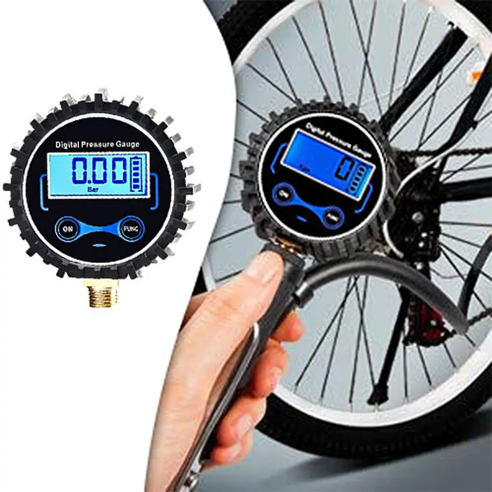 

0-200 PSI Backlight High-precision Digital Tire Pressure Monitoring Car Tire Automobile Pressure Gauge Car Tire Pressure Gauge