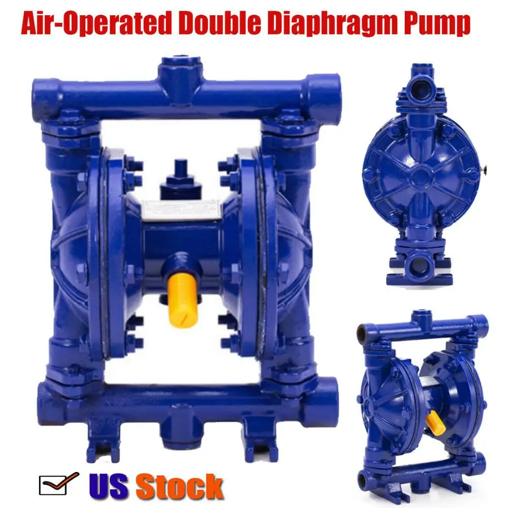

Air-Operated Double Diaphragm Pump Low Viscosity Petroleum Fluids 1/2inch Outlet For Water Treatment