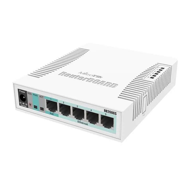 Коммутатор MikroTik RB260GS | Компьютеры и офис
