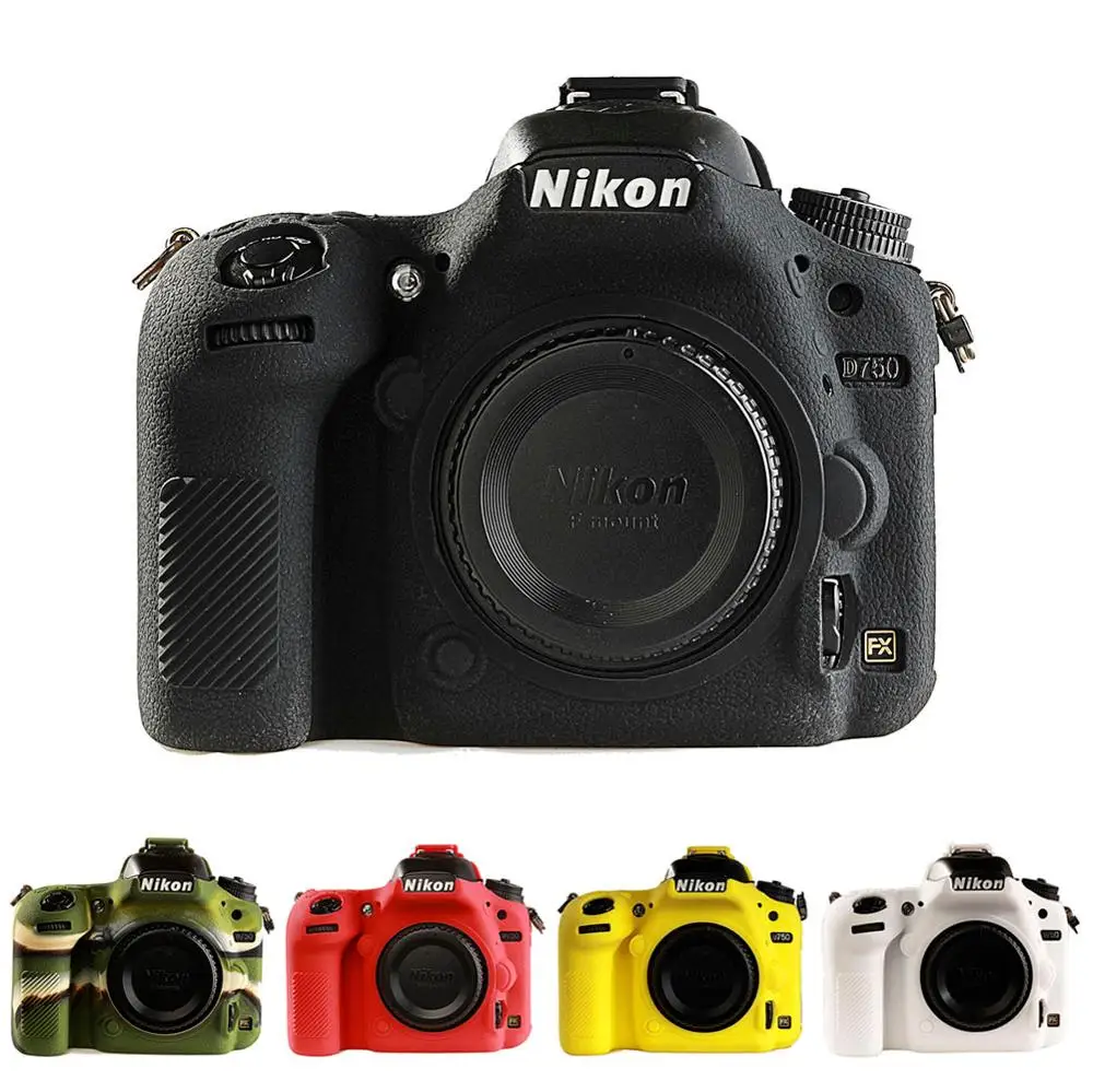 HQ Soft Silicone Rubber Case Skin for Nikon D500 D750 D800 D810 D850 Camera | Электроника