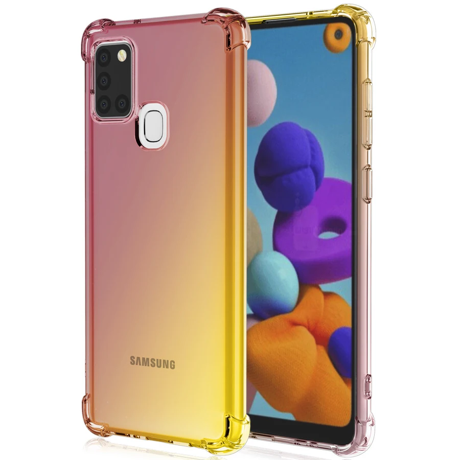 100 шт. противоударный чехол для Samsung Galaxy A02S A02 A12 A22 A32 A42 A52 A72 A82 | Мобильные телефоны и