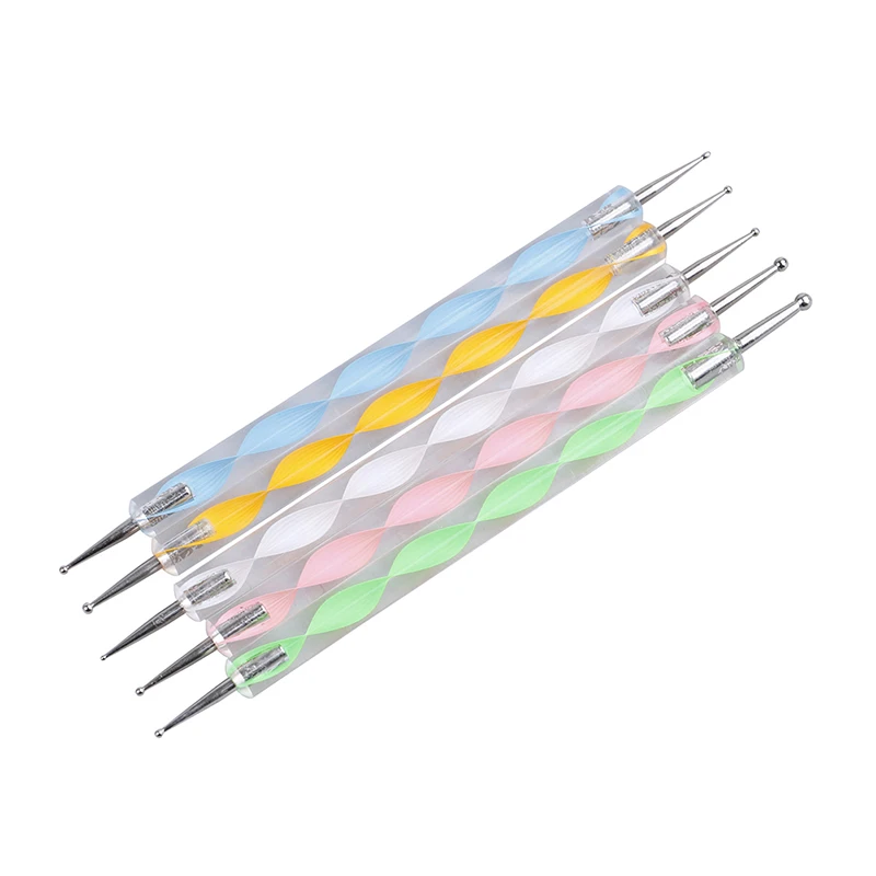 Mandala Dotting Tools Polymer Clay Tools Pottery Tools 5Pcs Mandala Dotting Tools Painting Stencils Rocks Template Set Acrylic Rods