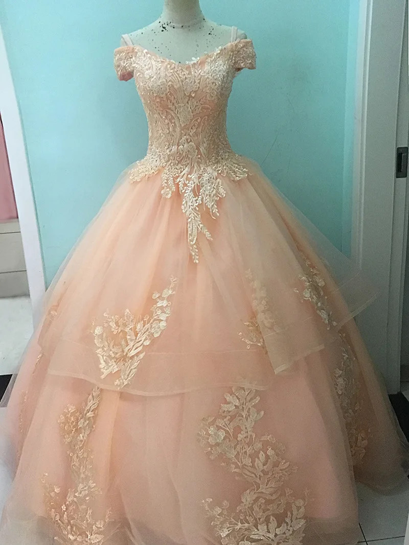 picture pink Бальное платье Бальные платья с открытыми плечами темно-синие розовые золотые вечерние платья для выпускного вечера Новинка - Цвет: picture pink