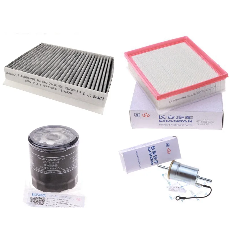 

1109190-AP01 Filter set for CHANGAN CS85 2.0L Air filter+oil filter+fuel filter+Air conditioning filter