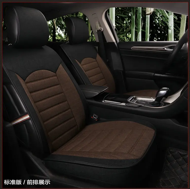 Льняные materialавтомобильные чехлы для сидений Toyota lc200 mark 2 премио Приус 20 30 rav 4 rav4 tundra venza verso