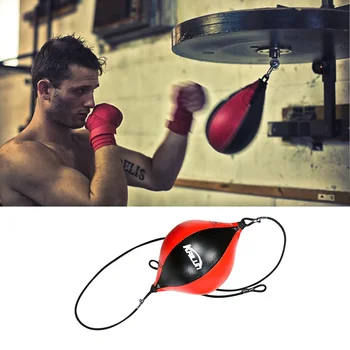 

Punching Ball PU Leather Boxing Bag Reflex Speed Balls Muay Thai Punch Boxe Fitness Sports Equipment Training Adults Inflatable