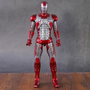 

Crazy Toys Marvel Iron Man Mark V MK5 1/6 Scale PVC Figure Collectible Model Toy Statue