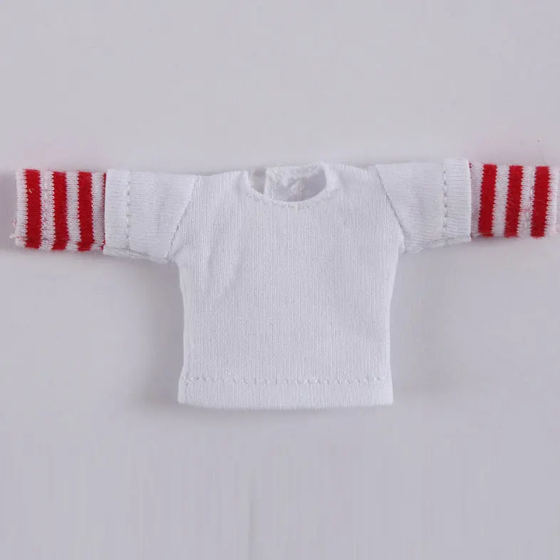 Ob11 детская одежда 1/12 bjd Кукла одежда красивый узел Свинья с универсальным длинным рукавом футболки аксессуары для кукол - Цвет: 10 only clothes