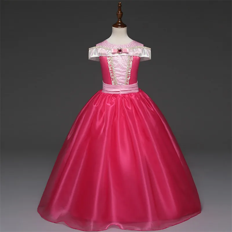 Платья принцессы Эльзы для девочек; карнавальный костюм Снежной Королевы для детей; праздничное платье «Хендерсон» со снежинками; vestidos; детская одежда для девочек - Цвет: 10