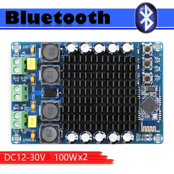 

TDA7498 CSR8635 4.1 Bluetooth Class D audio amplifier board Dual Channel 2*100W power supply DC12-24V
