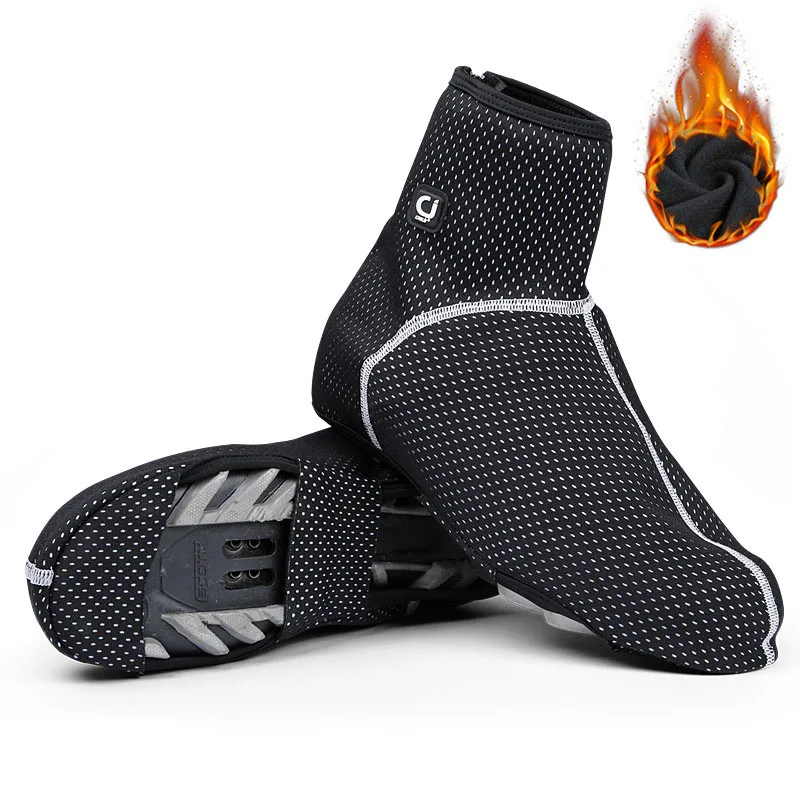 Зимние уличные велосипедные Чехлы для обуви ветрозащитная термообувь покрытие