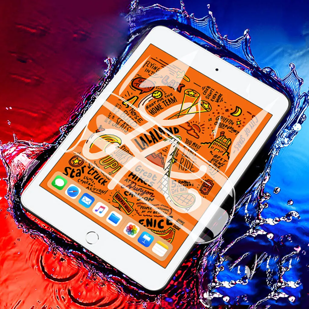 

Screen Protector For iPad 7th Generation 10.2 inch 2019 Clear Soft Hydrogel Film Anti-scratch and anti-shock Technical silicone