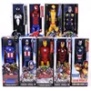 Titan Hero Series Captain America Thor Iron Man Spiderman Logan  PVC Action Figure Kids Toy Gift 12inch 30cm ► Photo 1/6