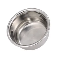 Мыльница для бритья для мужчин, мыльница для волос на лице, Очищающий контейнер из нержавеющей стали