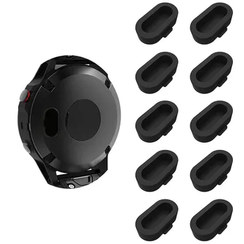 

10 Pcs Watch Sensor Plug Anti-Dust Dustproof Cover Cap for Garmin Fenix 5/5s/5x High Quality Replace Support Accessories