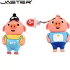 Cartoon Pig Usb Flash Drive 64GB 32GB Pen  Real Capacity  Stick 16GB 8GB 4GB 128GB Pendrive  2.0  Memory ► Photo 3/6