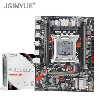 

X79 Motherboard JGINYUE LGA 2011 For Intel I7 Xeon E5 V1&V2 Processor DDR3 64G Desktop/Sever Memory M.2 NVME SATA3.0