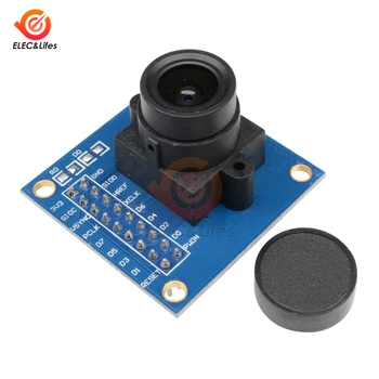 

OV7670 Camera Module support VGA CIF auto exposure control display active size 640X480 For Arduino Standard SCCB I2C interface
