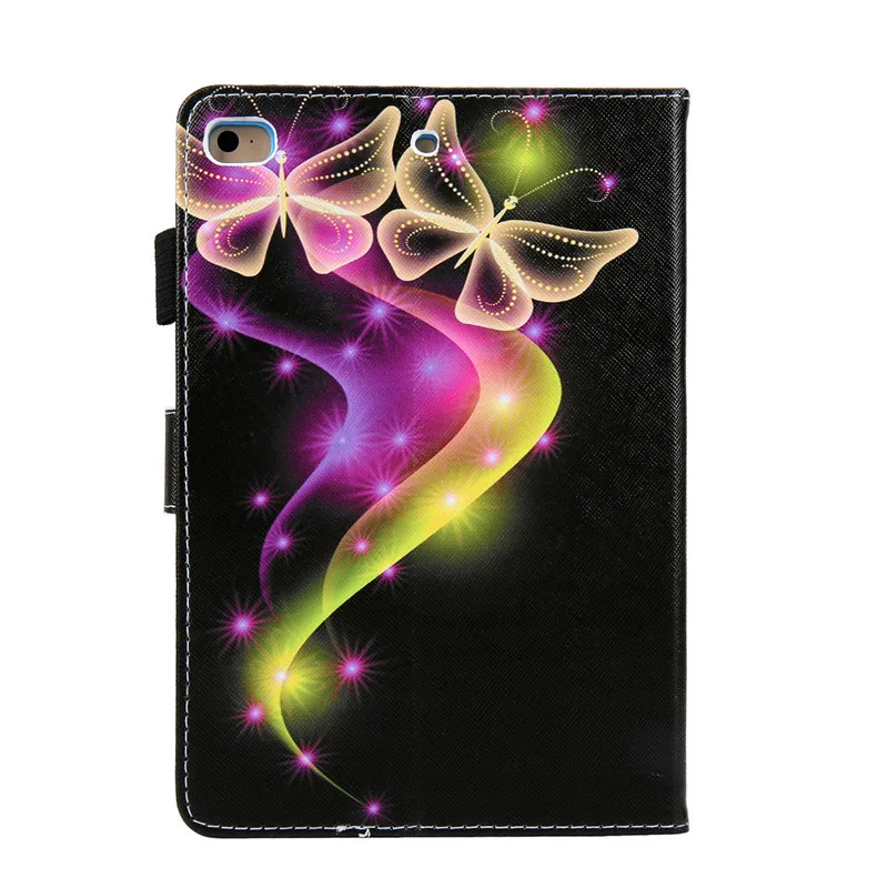 Чехол для iPad Mini 1 2 3 4 Чехол Tiger Flower Panda Smart Wallet Tablet Case Funda для mini iPad mini 2 mini 3 mini 4 7,9