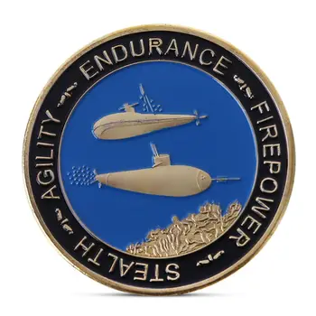

Commemorative Coin US stealth submarine Collection Arts Gifts Souvenir coin Home Decoration