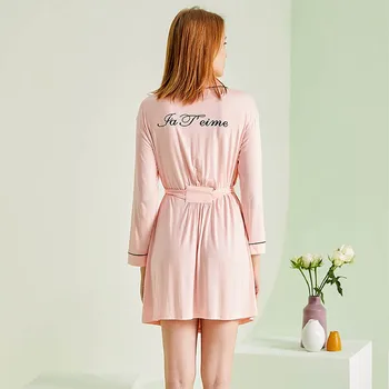 

robe de chambre femme satin pyjamas women bathrobe set sleepwear plus size clothing costumes for women women pajama