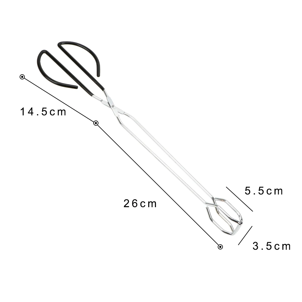 Food Tongs Stainless Steel Barbecue Grill