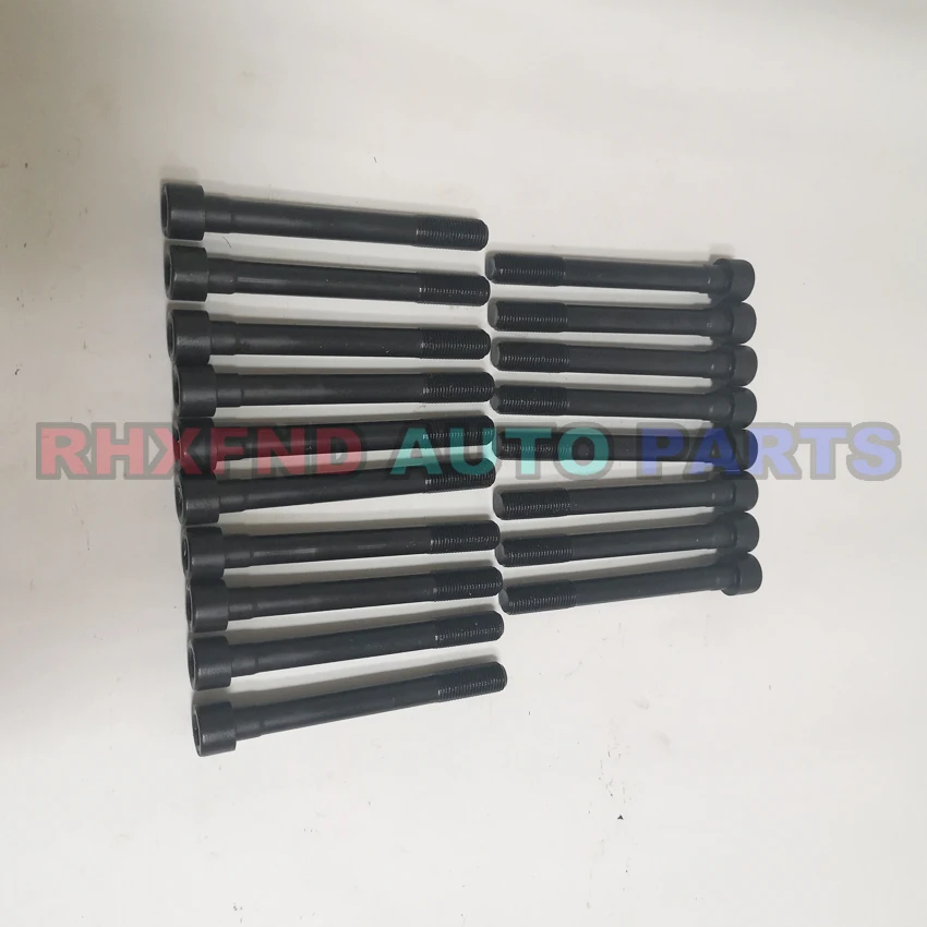 18 шт. 4D55 4D55T головка цилиндра Болт для mitsubishi GALANT L300 PAJERO или ford BRONCO II RANGER 2WD 4WD |