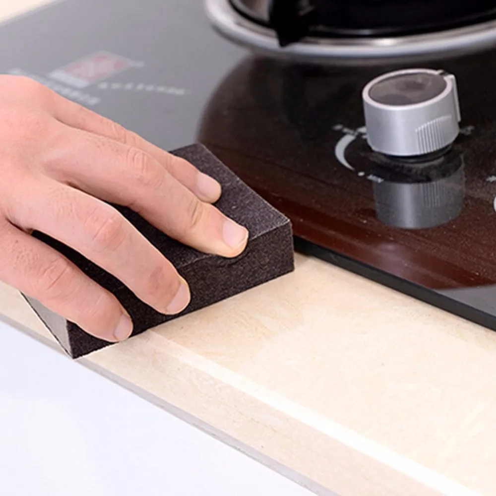 

1PCS Brown Cleaning Magic Sponge for Dishwashing Kitchen Bathroom Rust Removing Nano Emery Clean Melamine Eraser Sponge Diy E