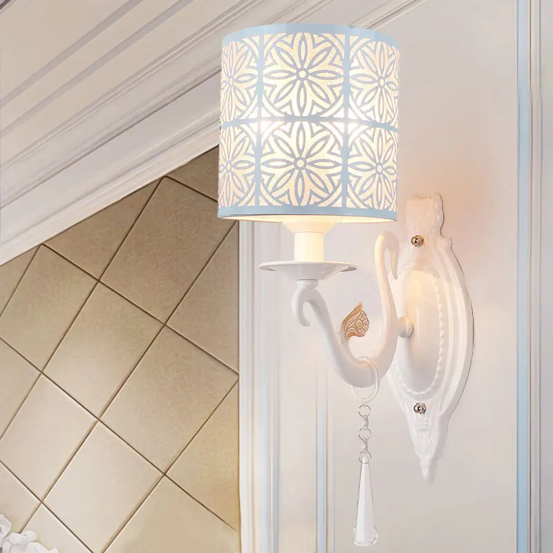 

Nordic White Cylindrical Metal Floral Hollow Lampshade Table Ceiling Pendant Indoor Bedroom Decorative Light Shade Lamp Cover
