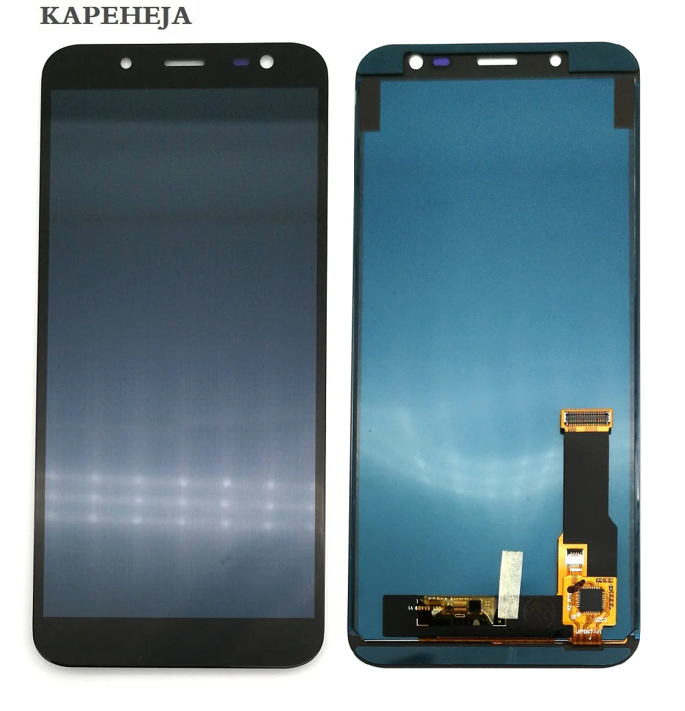 Может регулировать яркость ЖК-дисплей для samsung Galaxy A6 A600 A600F ЖК-дисплей кодирующий преобразователь сенсорного экрана в сборе