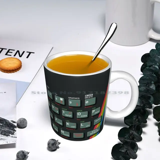 ヴィンテージan Zx Spectrum Ceramic Mugs Coffee Cups Milk Tea Mug Retro