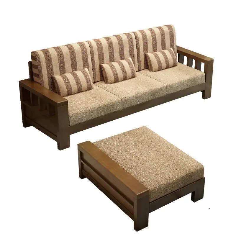 Meble Puff Asiento Armut Koltuk Meubel Futon Copridivano секционный Деревянный Ретро мобильный набор мебели для гостиной диван - Цвет: Number 2