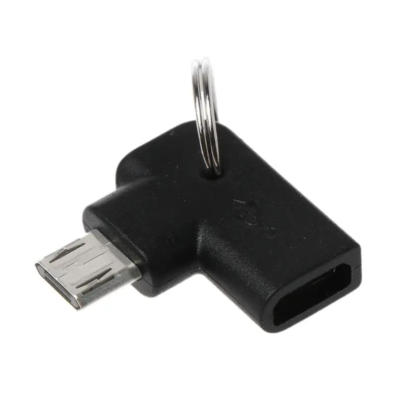 90 градусов Micro USB мама-папа Зарядка конвертер разъем адаптер для samsung huawei Xiaomi zte Android мобильный телефон стол