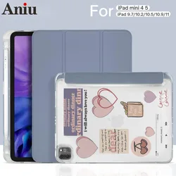 Funda para iPad Pro 11 M1, 2021, 2019, 2020, 7/8. ª generación, 10,2, iPad 2018, 5/6. °, Mini 45, Air 4, 9,7, 10,5, 10,9