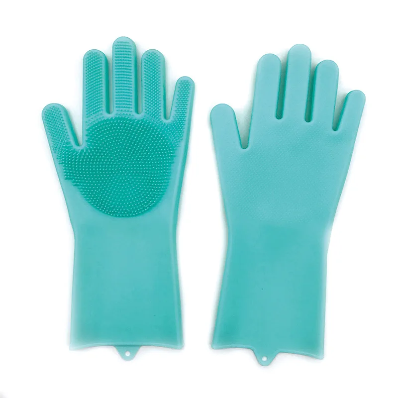 Полезные перчатки кухонные силиконовые чистящие перчатки волшебные силиконовые перчатки для мытья посуды щетка для домашнего хозяйства резиновый инструмент для чистки кухни
